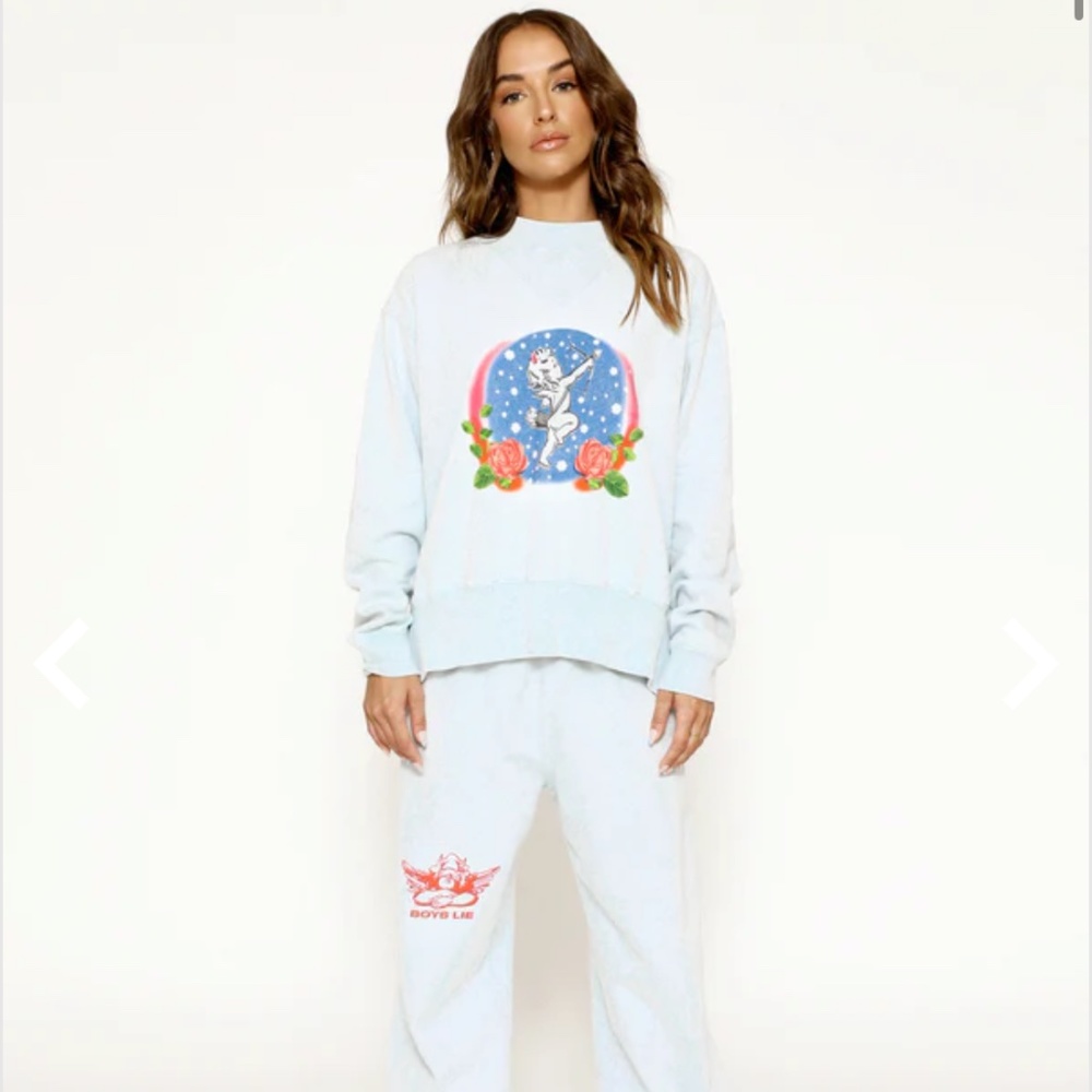 Boys lie Space Cadet Crewneck